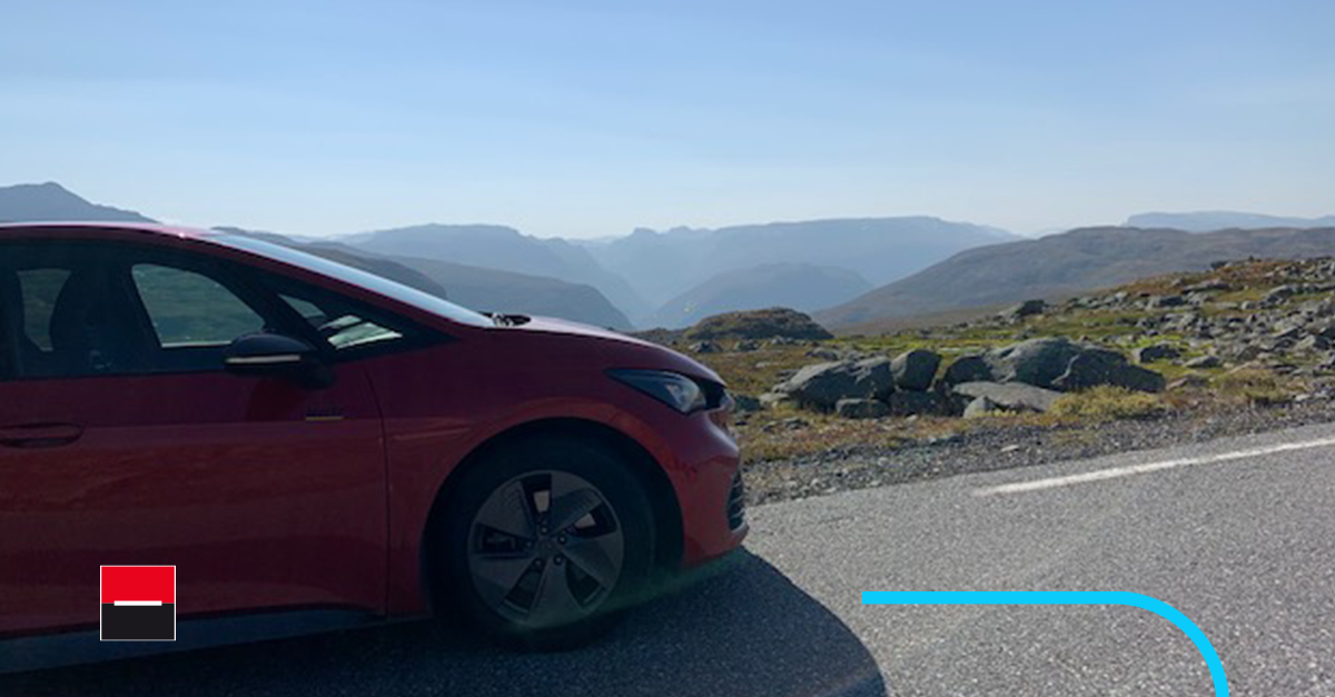 Christel et son compagnon ont fait un roadtrip en Norvège à bord d’un VE